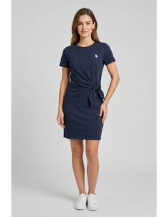 US Polo ASSN abito in cotone Jodie US43318021 [6430da75]