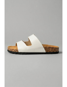 Renato Balestra ciabatta con doppia fascia e fibbie RB104 [9e3a8480] 2