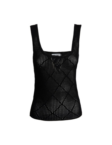 Influencer top a canotta in maglia traforata 05Q10370 [f4baf82c]