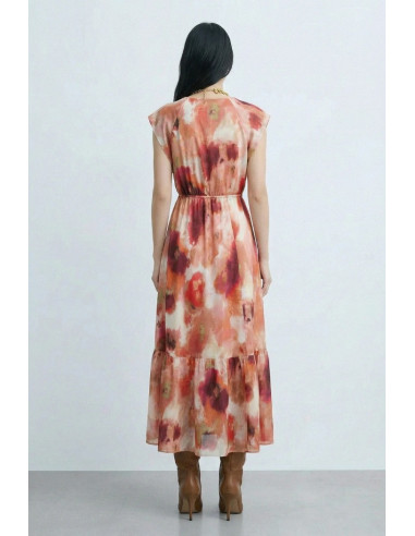 Influencer abito maxi a fantasia 05T0066 [e2f1760f]