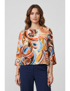 Celye casacca a fantasia in viscosa SS26C0645 [9b175137]