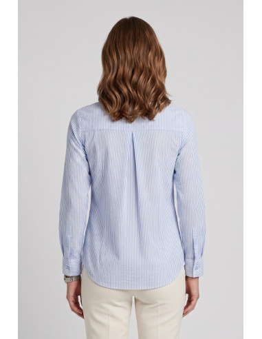 Celye camicia rigata in misto viscosa SS26C0605 [8e8cd9a8]