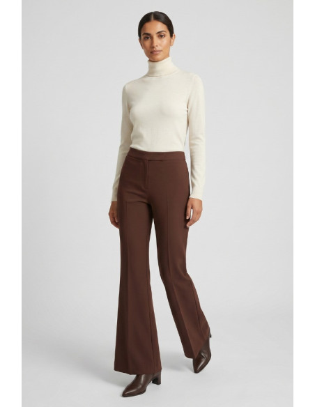 GM by Gai Mattiolo pantalone a zampa GM3682 [7826adcb]
