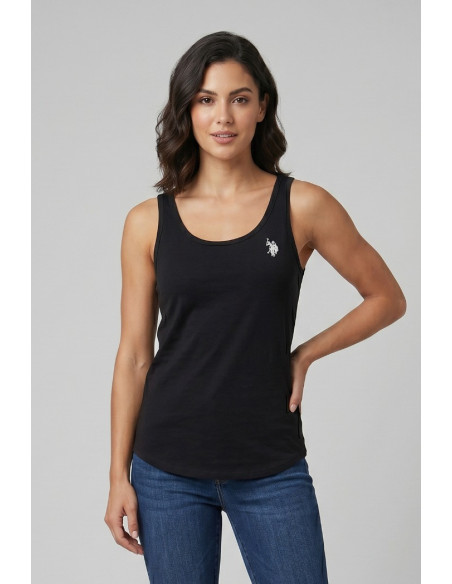 US Polo ASSN top in cotone con logo Tanya US43367004 [478a332e]