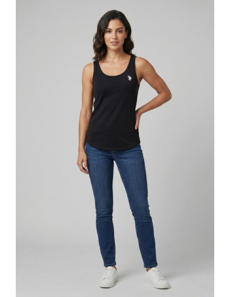 US Polo ASSN top in cotone con logo Tanya US43367004 [29b1b127]