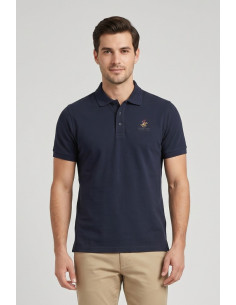 Beverly Hills Polo Club polo in piquet di cotone P450124 [0ef2692e]