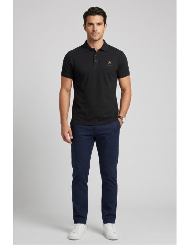 Beverly Hills Polo Club polo in piquet di cotone P450124 [d0d5e9ad]