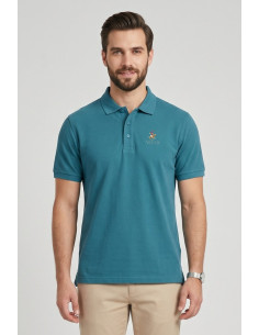 Beverly Hills Polo Club polo in piquet di cotone P450124 [fe105464]