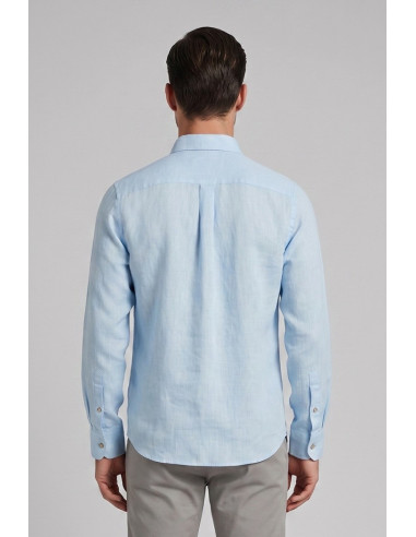 Henry Cotton's camicia botton down in lino OTIS [a8292fbe]