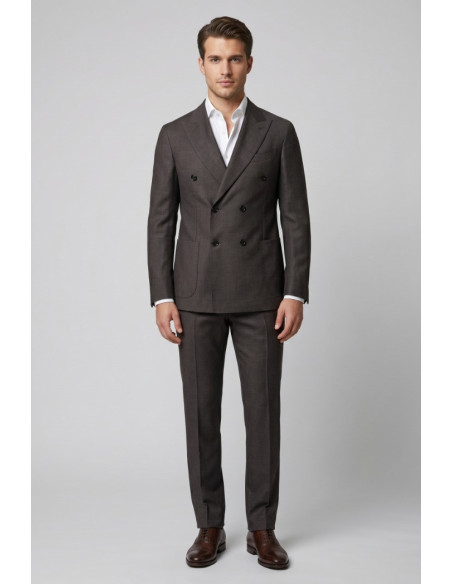 Privat Fashion abito doppiopetto in poliviscosa stretch Giorgione-abs707 [5a5d29c5]