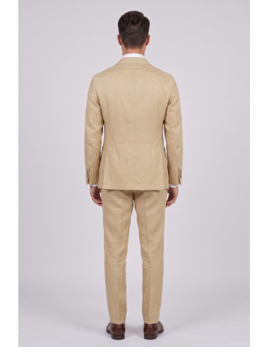 Privat Fashion abito monopetto in lino Merini-abs702 [968db86b]