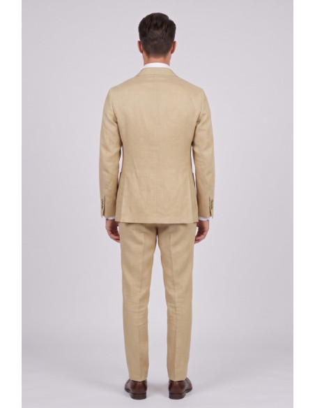 Privat Fashion abito monopetto in lino Merini-abs702 [968db86b]