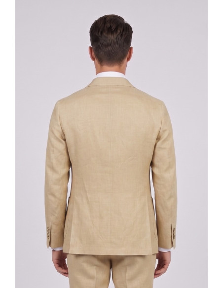 Privat Fashion abito monopetto in lino Merini-abs702 [24c03e71]