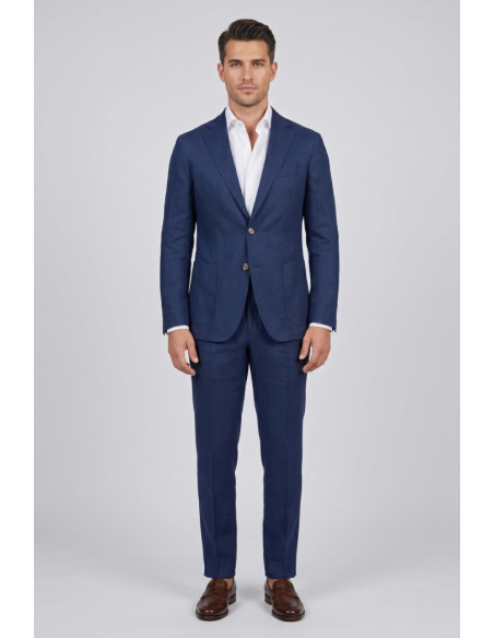 Privat Fashion abito monopetto in lino Merini-abs702 [f063e669]