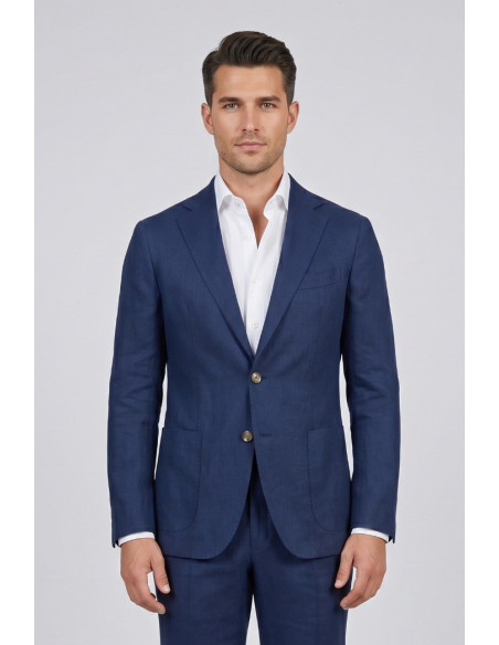 Privat Fashion abito monopetto in lino Merini-abs702 [9e586460]