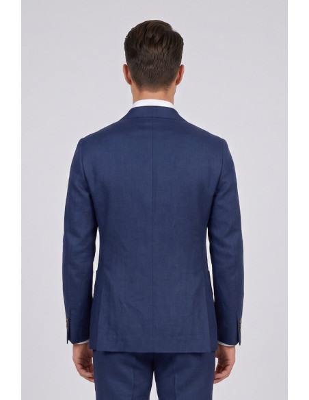 Privat Fashion abito monopetto in lino Merini-abs702 [9b08237e]