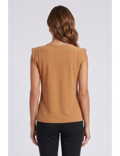 GM by Gai Mattiolo blusa in tessuto fluido GM3350 [d70cd9d9] 2