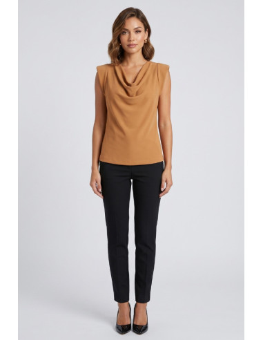 GM by Gai Mattiolo blusa in tessuto fluido GM3350 [b9375bd0]