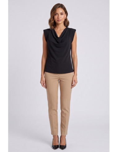 GM by Gai Mattiolo blusa in tessuto fluido GM3350 [e17192a1]
