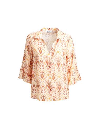 Influencer camicia in chiffon a fantasia 05T0091 [4602bd10]