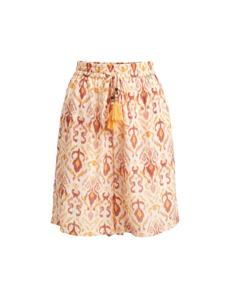 Influencer bermuda in chiffon con laccio 05T0092 [ee4b2588]