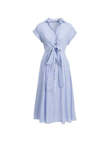 Influencer abito camicia in popeline 05X601 [8fa4288a]