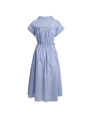 Influencer abito camicia in popeline 05X601 [8af46f94]