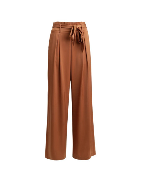 Influencer pantalone palazzo in tessuto fluido 05Y157 [bb63ca59]