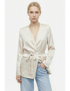 Influencer blazer vestiglia in tessuto jacquard 05Y166 [e2d1ce16]