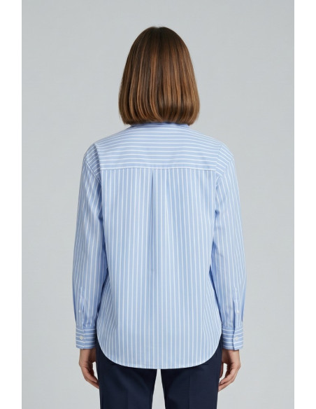 Fly Girl camicia rigata in misto cotone stretch 2665/02 [ae9b5f66]