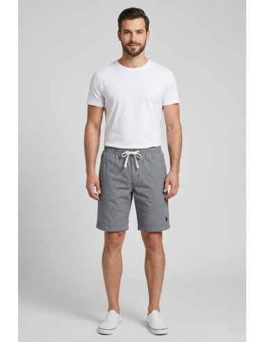 US Polo ASSN bermuda rigati in cotone Enio US43157014 [b26d30be]