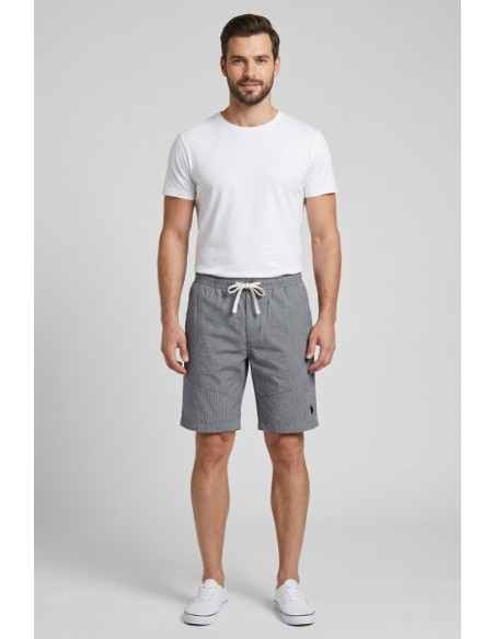 US Polo ASSN bermuda rigati in cotone Enio US43157014 [b26d30be]