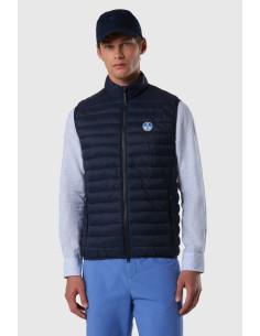 North Sails gilet imbottito con patch logo Zephyr Ultralight 603423 [40520433]