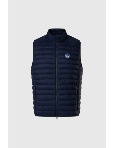 North Sails gilet imbottito con patch logo Zephyr Ultralight 603423 [f21f8229]