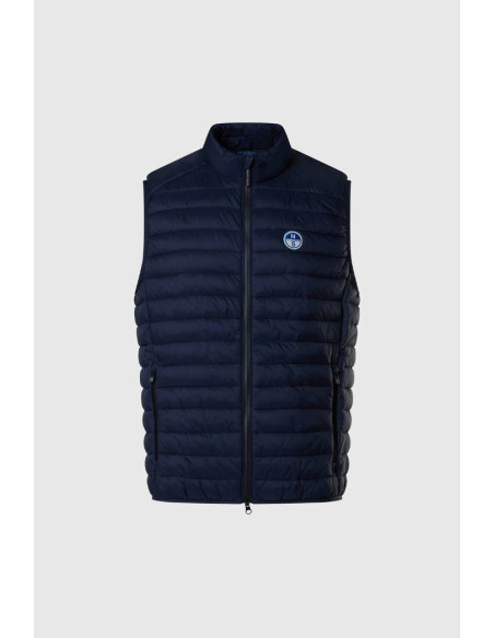 North Sails gilet imbottito con patch logo Zephyr Ultralight 603423 [f21f8229]