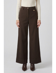 Maidoma pantalone palazzo in misto viscosa e lino PE26F508/MD1325 [e39699b9]