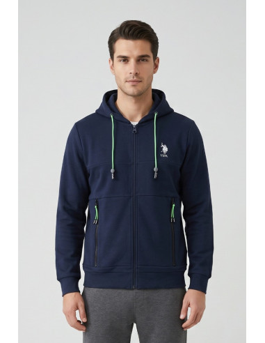 US Polo ASSN felpa con cappuccio Kass US43162002 [66427d99]