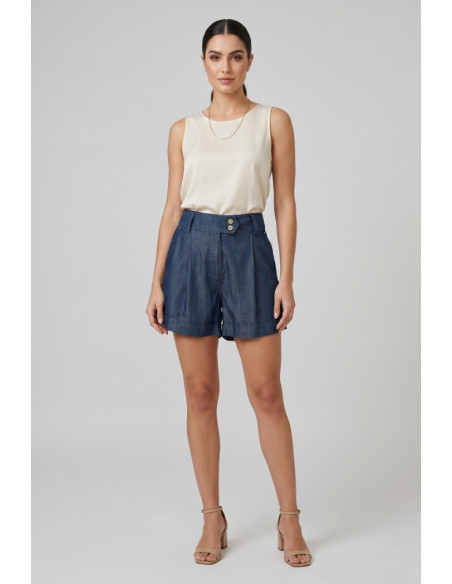 Markup bermuda in lyocell MW1650200 [ee3f09e3]