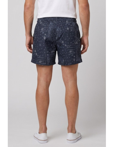 Markup bermuda mare con stampa bandana all-over MK1971014 [6d0dd9ec]