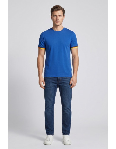 Markup t-shirt in piquet stretch con dettagli a contrasto MK1910025 [1dc29d90]