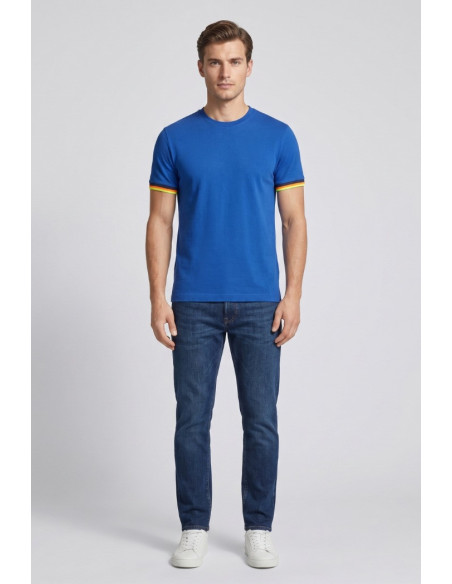 Markup t-shirt in piquet stretch con dettagli a contrasto MK1910025 [1dc29d90]