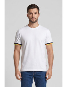 Markup t-shirt in piquet stretch con dettagli a contrasto MK1910025 [e4768be6]