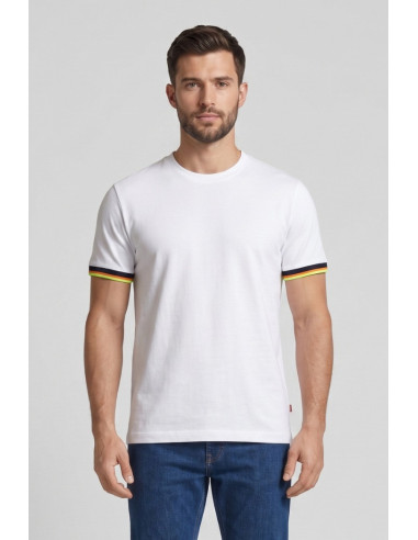 Markup t-shirt in piquet stretch con dettagli a contrasto MK1910025 [e4768be6]