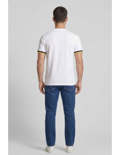 Markup t-shirt in piquet stretch con dettagli a contrasto MK1910025 [e4768be6] 2