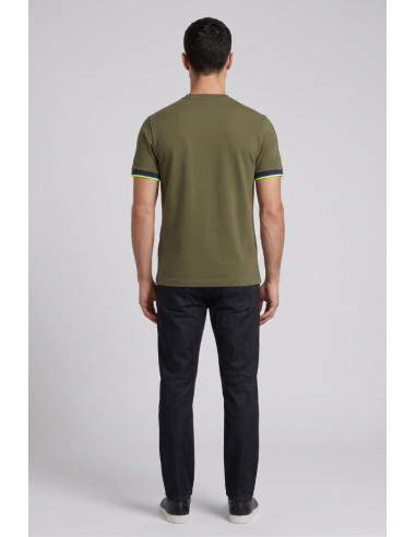 Markup t-shirt in piquet stretch con dettagli a contrasto MK1910025 [5c36a00e]