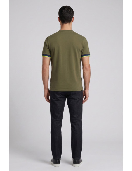 Markup t-shirt in piquet stretch con dettagli a contrasto MK1910025 [5c36a00e]