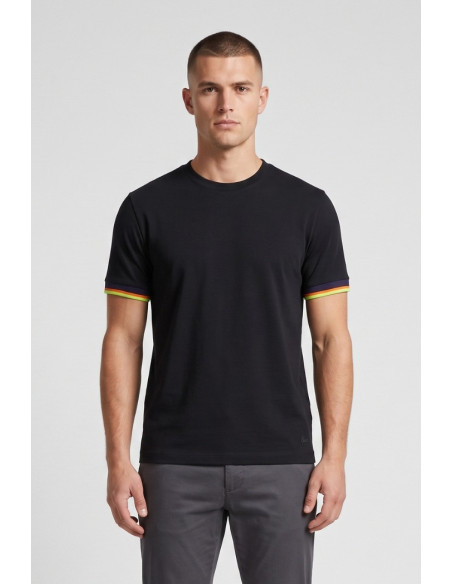 Markup t-shirt in piquet stretch con dettagli a contrasto MK1910025 [cf74336a]