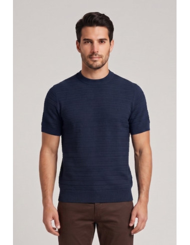 Markup maglia punto chochet in cotone MK1900037 [f77f49cd]