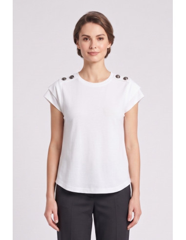 Markup t-shirt girocollo maniche a farfalla MW1610013 [94420c54]