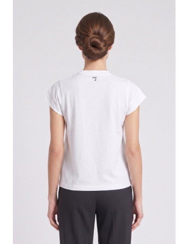 Markup t-shirt girocollo maniche a farfalla MW1610013 [4d644f59]